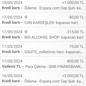 E Moka Zara Üzerinden Bilgim Dışında Alışveriş Yapıldı