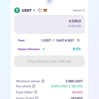 Pancakeswap Note Token Value Drop