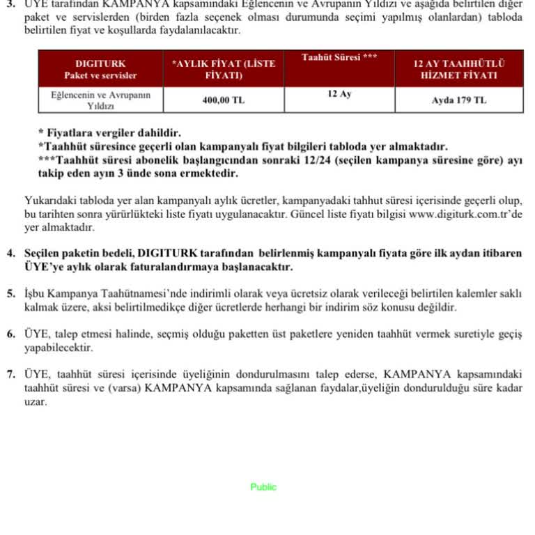 Digiturk Ev İnterneti Ve TV Paketi Hüsranı