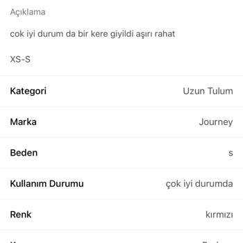Gardrops Ürünü S Diye Satıp XS Göndermesi