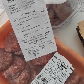 Köfteci Yusuf Eksik Sipariş Gönderimi