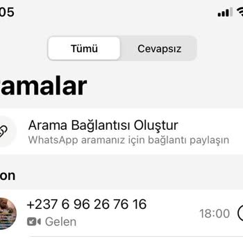 WhatsApp +237 Kodlu Arama