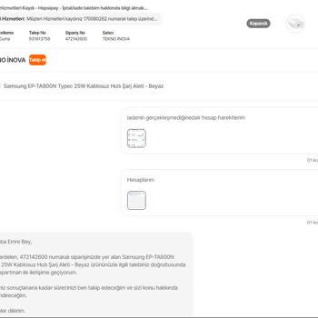 HepsiPay İade Sürecinde Yaşanan Mağduriyet Ve Çözümsüzlük