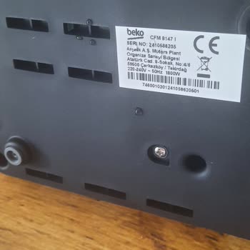 Beko 8147 Otomatik Çay Makinesi Arızası Ve Değişimi!