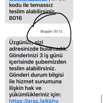 Aras Kargo'nun "2 Saate Geliyoruz" Mesajı Asla Doğru Değil. Beklemeyin