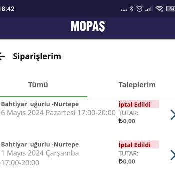 Mopaş Keyfi Ürün Göndermiyor İade Yapmıyor