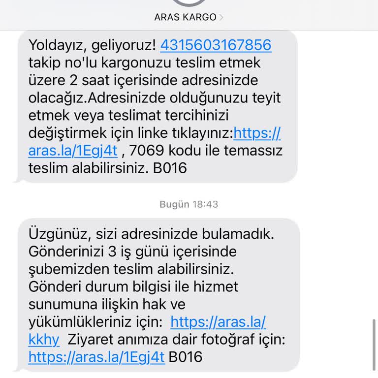 Aras Kargo Kargo Şirketinin Teslimat Sürecindeki İddialar
