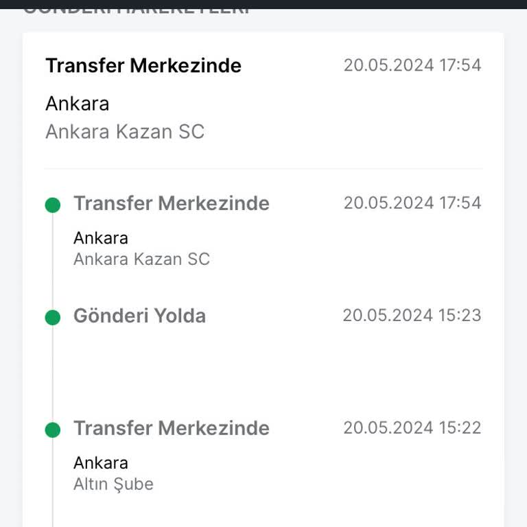 Trendyol Express Ürünümün Gecikme Sorunu