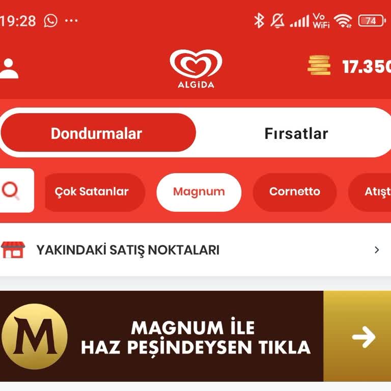 Algida Marketler Puanları Kabul Etmiyor!