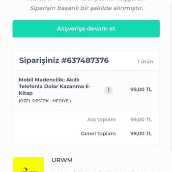 Shopier Shopıer Rw Madencilik Is Scammer. İade Etmek İstedim Beni Engelledi.