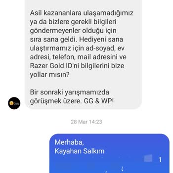 Razer Gold & Silver Razer, Çekiliş Ödülünü Teslim Etmiyor