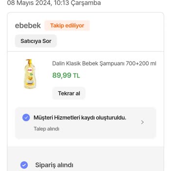 Hepsiburada Ürünüm 13 Gündür Gelmedi