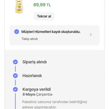 Hepsiburada Ürünüm 13 Gündür Gelmedi
