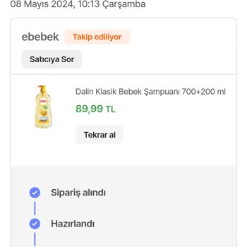 Hepsiburada Ürünüm 13 Gündür Gelmedi