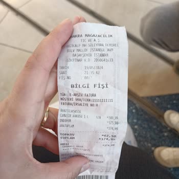 Chakra Mall Of İstanbul Değişim Giysi Parfümü Değişim Yapılmaması