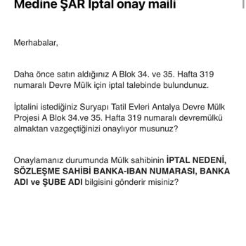 Sur Yapı Antalya'da İade Sorunu: Onay Rağmen İade Yapılmadı