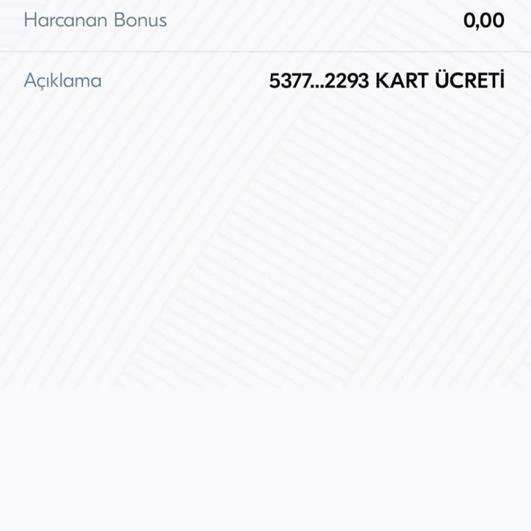 Türkiye Finans Kart Ücreti Kesiyor