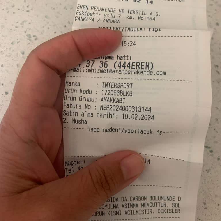 Skechers Marka Hatalı Ürün