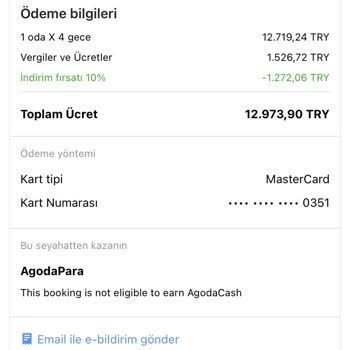 Agoda.com Kartımdan İki Kez Ücret Kesildi: Acil İade Talebi