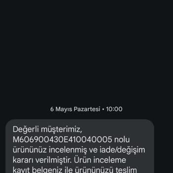 In Street Ayakkabı Değişim Sorunu