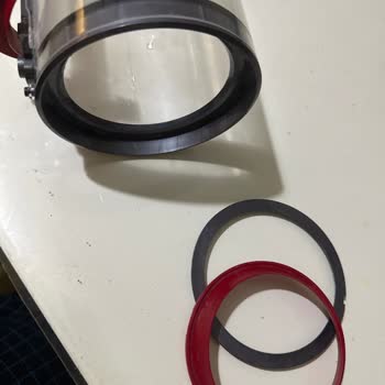 Dyson V 15 Toz Hanesi Kırmızı Lastik