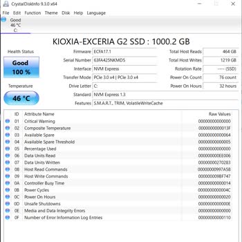 Trendyol Casper Excalibur Dizüstü Bilgisayarda Gen3 SSD Gönderilmesi