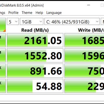 Trendyol Casper Excalibur Dizüstü Bilgisayarda Gen3 SSD Gönderilmesi