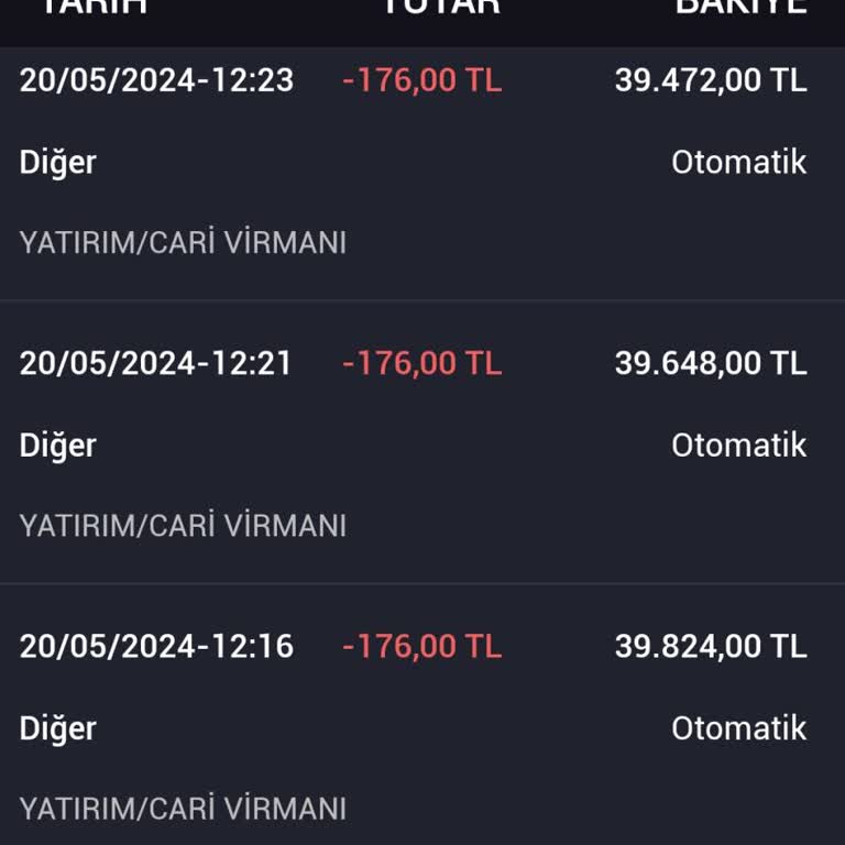 İş Bankası Tek İşlem İçin Üç Ayrı Virman Kesintisinin İadesi Talebi