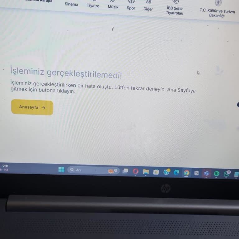 Biletinial.com Ödeme İşlemleri Hüsranı: Bilet Alma Çabaları Boşa Gitti