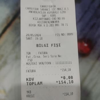 Carrefour SA Kusurlu Ürün Gönderimi Yapıldı