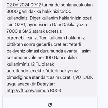 Vodafone 4 Saatte Biten Paket Şaşkınlığı