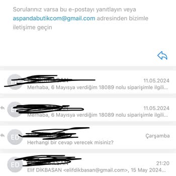 Aspanda Butik Kargom Gelmedi, İşletmeye Ulaşamıyorum!
