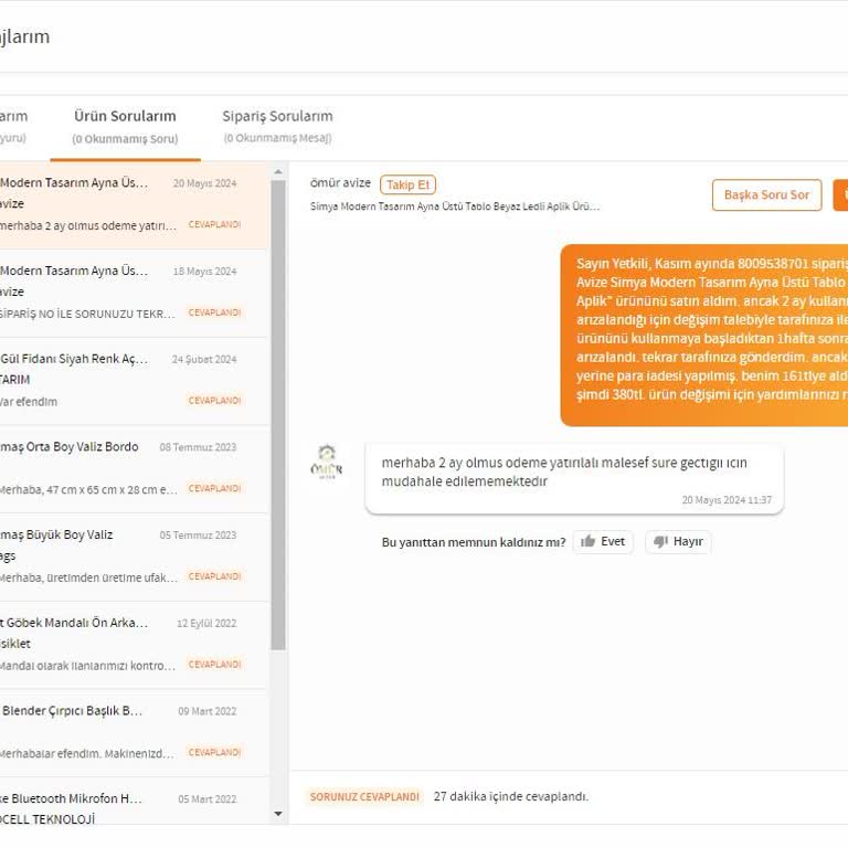 Trendyol Çözüm Üretmeyecekse Neden Trendyol'dan Alışveriş Yapılmalı?