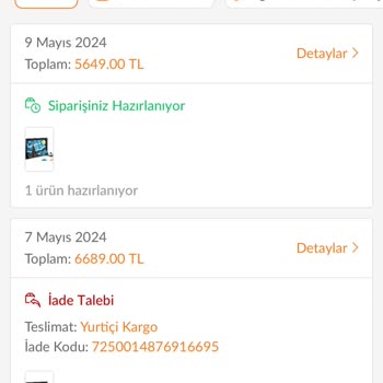 Trendyol Haksız İade Reddi Hakkında