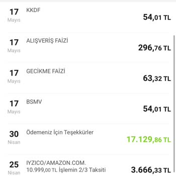 VakıfBank Kredi Kartı Hesapta Para Olmasına Rağmen Faiz Alımı Yapıyor.