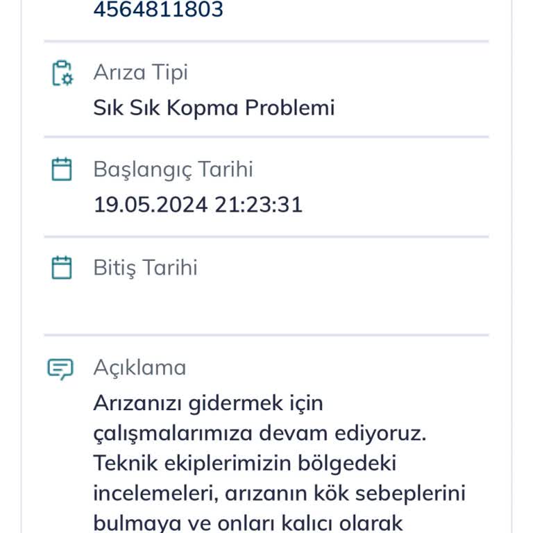 Türk Telekom 26+saatlik Ev İnterneti Kesintisi