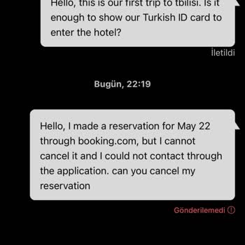 Booking İptal Edilebilir Yaptığım Rezervasyonu İptal Etmiyor