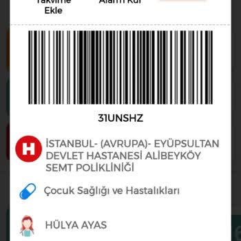 Eyüpsultan Devlet Hastanesi MHRS Şikayet Randevu Alamıyorum