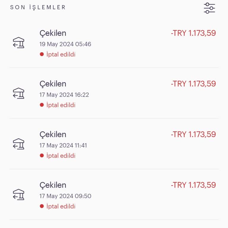 Rain Türk Coin Borsası Paramı Ödemiyor.