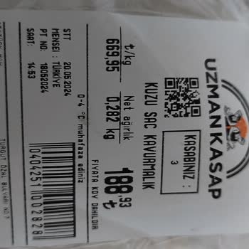 Migros Market Bozuk Kuzu Eti