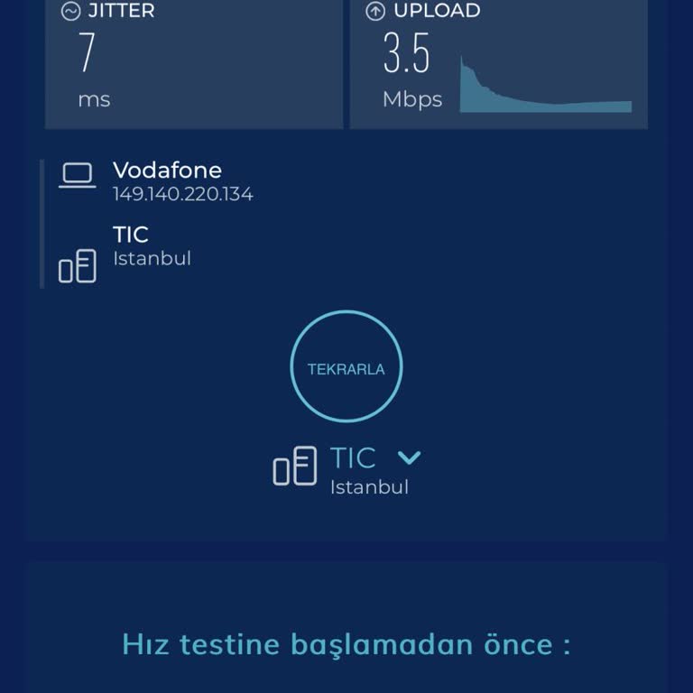 Vodafone Hız Sınırı Sorunu