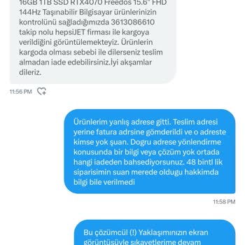 Hepsiburada.com Dan Aldığım Ürün Sonucu Mağdur Oldum.