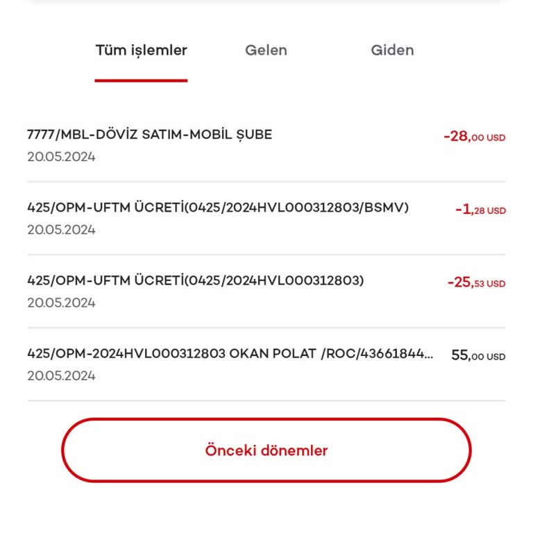 Akbank Hesabımdan Dolar Transfer Sonrası %40 Kesinti Yapıldı