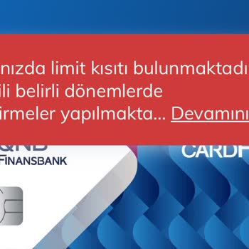QNB Kredi Kartı Bir Türlü Kaldırılmayan Limit Kısıtı!