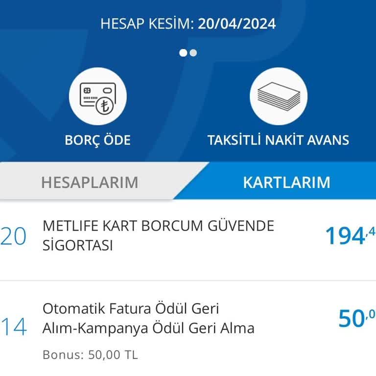 Denizbank Haber Vermeden Kart Borcum Güvende Sigortası Yapmış!