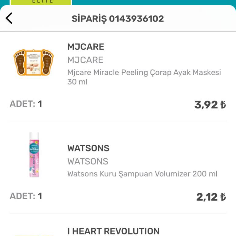 Watsons Hasarlı Ürün Dolayısıyla Siparişimi İptal Etti