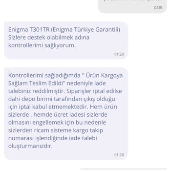 N11'den Sipariş Edilen Ürünün Siparişini İptal Edememek.