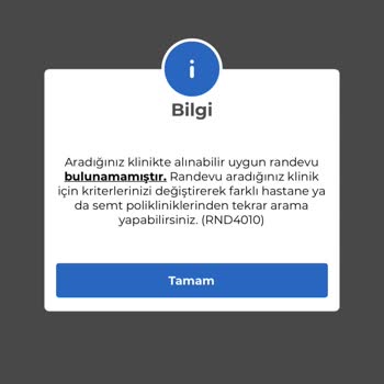 MHRS Kafasına Göre İptal