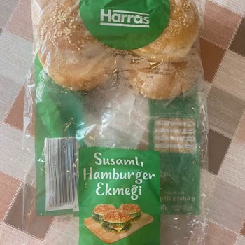 Harras Hamburger Ekmeğinden Cam Çıktı!