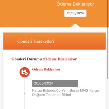 MNG Kargo sahte sitesinden Ürünü Dağıtıma Çıkartmak 7.5 TL İstiyor!